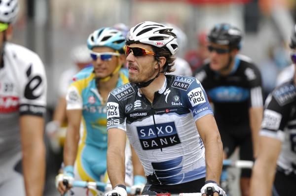 Fabian Cancellara (Saxo Bank) has worked hard for Andy Schleck in this Tour de France