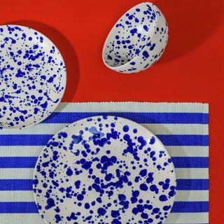 splattered plates