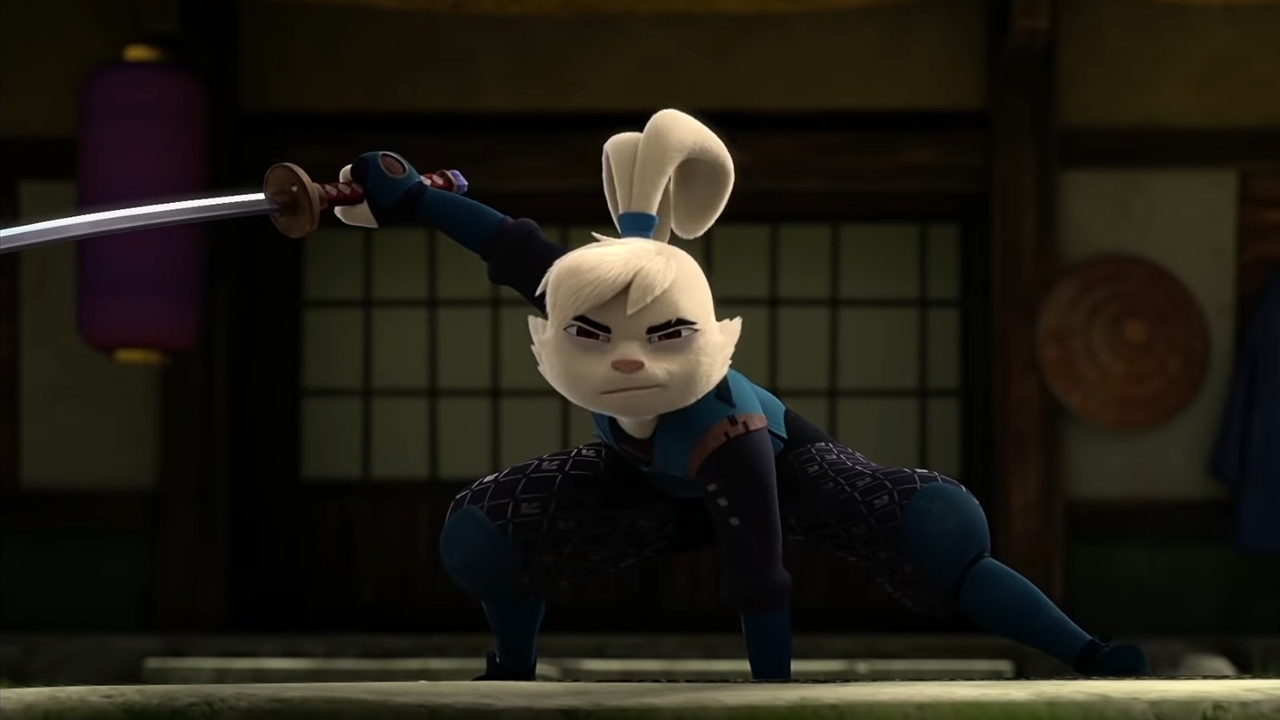Samurai Rabbit The Usagi Chronicles -elokuvan päähenkilönä oleva pupu