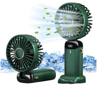 Jsdoin USB Rechargeable Fan with 5 Speeds