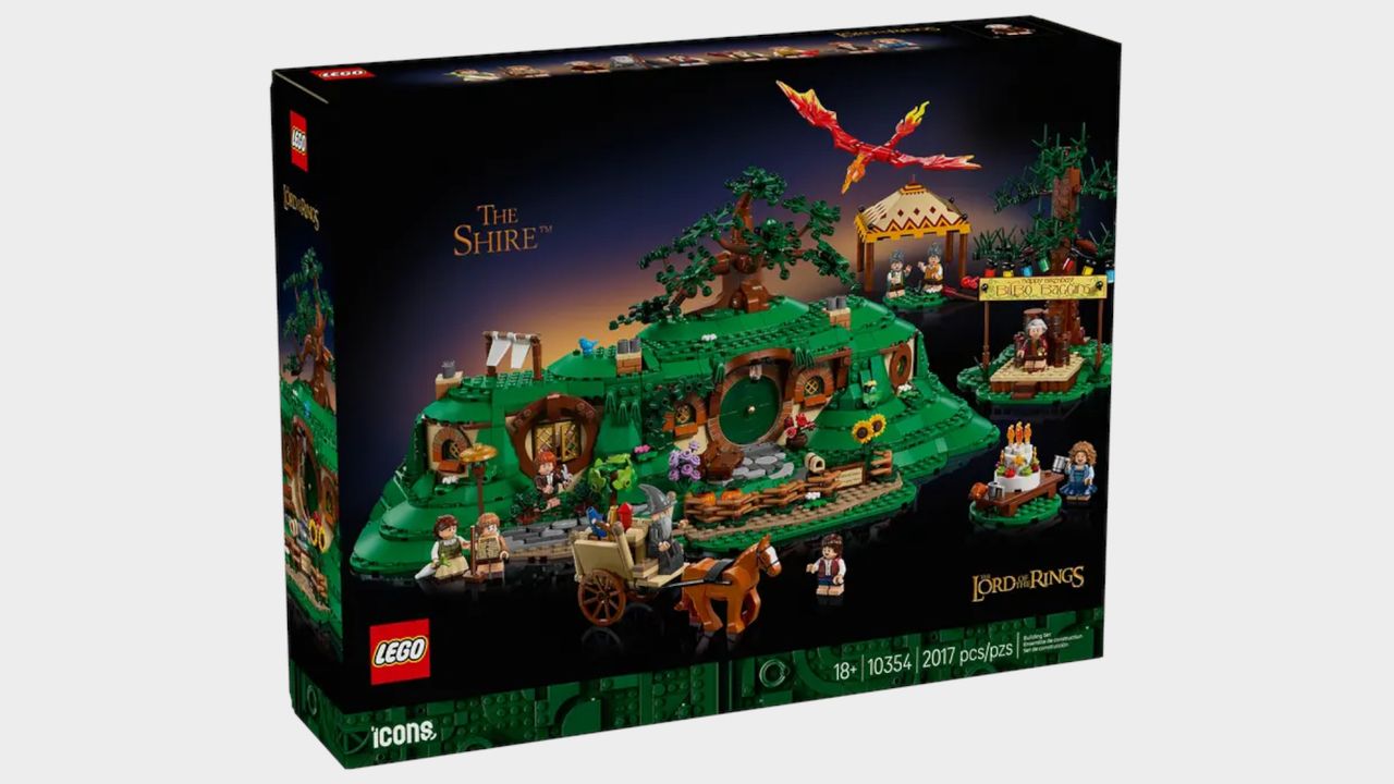Lego The Shire box front on a plain background