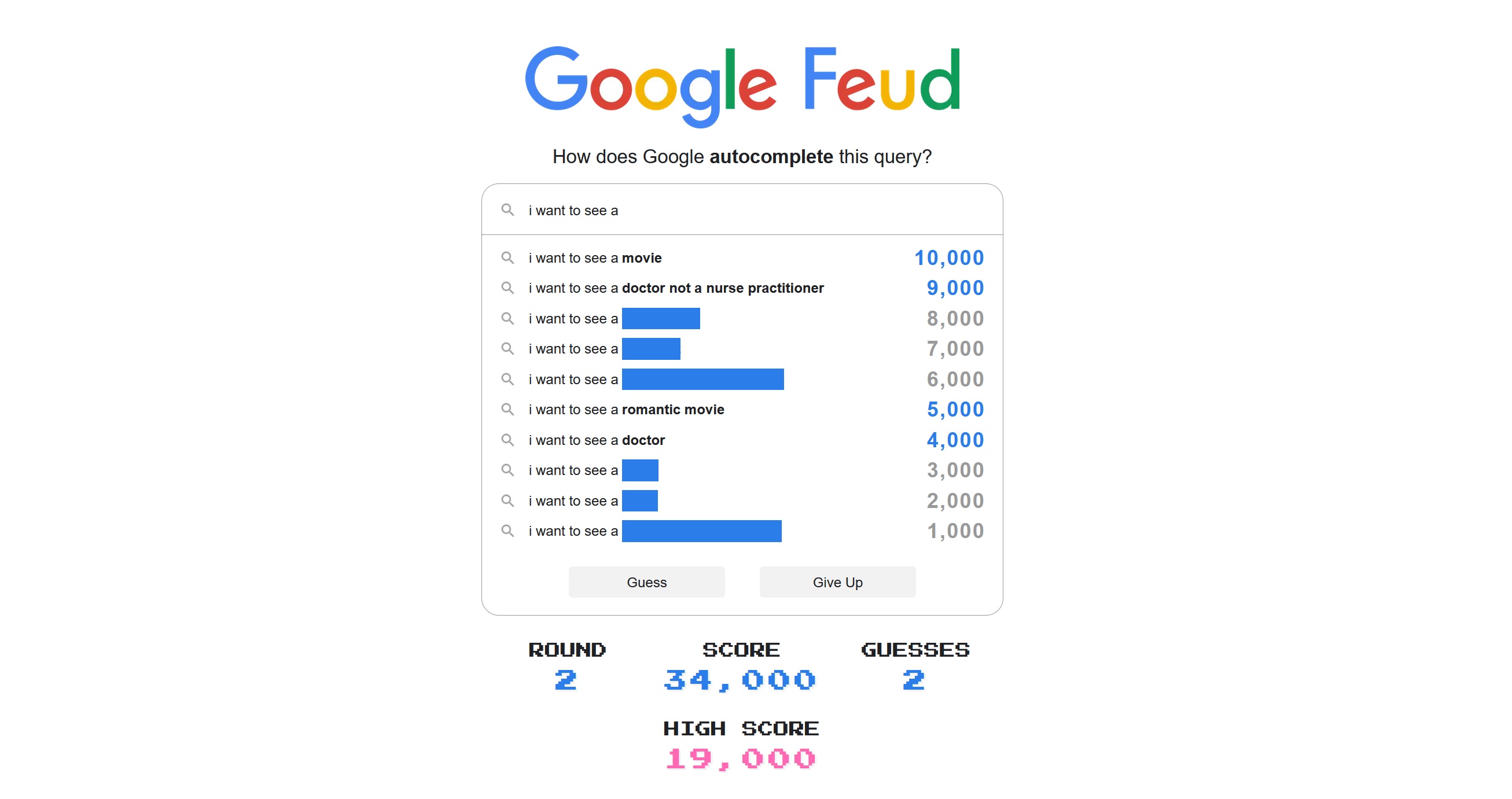 Google Feud