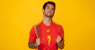 Isco poses during the official FIFA World Cup 2018 portrait session at FC Krasnodar Academy on June 8, 2018 in Krasnodar, Russia.