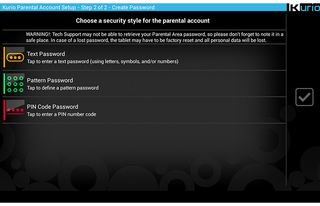 Kurio 10s Tablet Parental Controls
