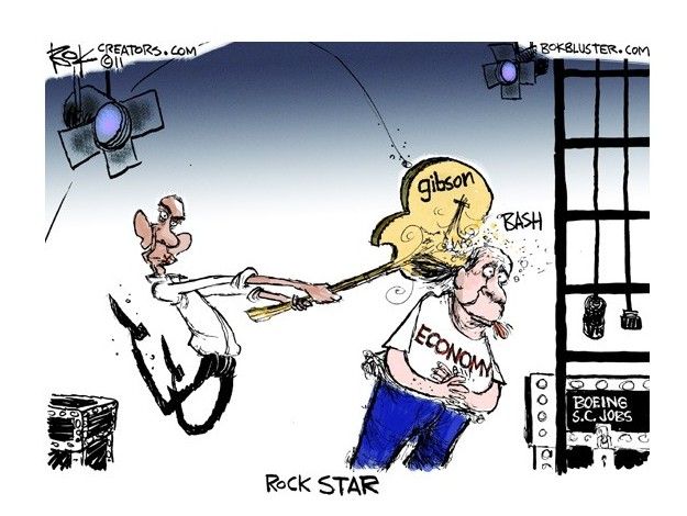 Obama&amp;#039;s rockstar status