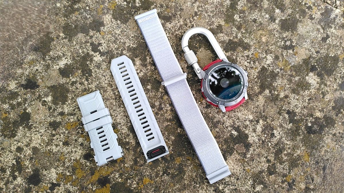 Cinturino COROS VERTIX 2S 26mm - Silicone Terra, Sgancio Rapido, Per Polso 130-220mm