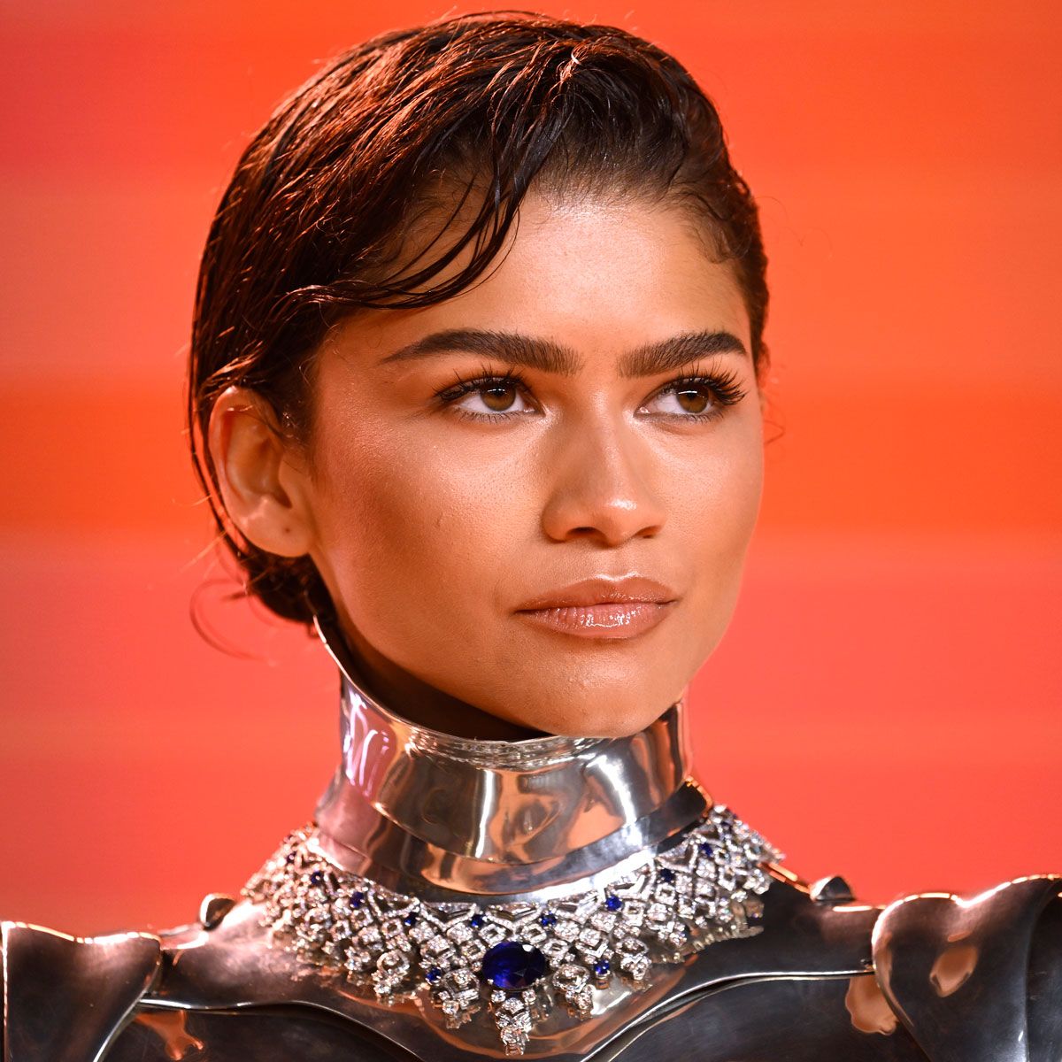 Zendaya Just Wore a Full-On Robot Look on the Red Carpet