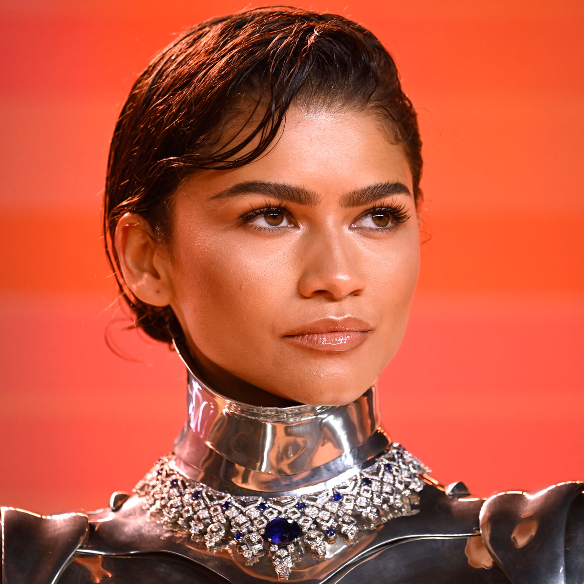 Zendaya Just Wore a Full-On Robot Look on the Red Carpet—Complete With Butt Cutouts