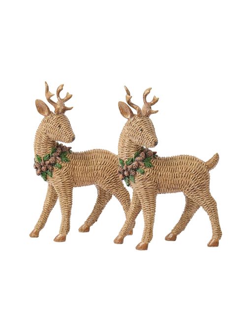 Rattan Deers (Pair)
