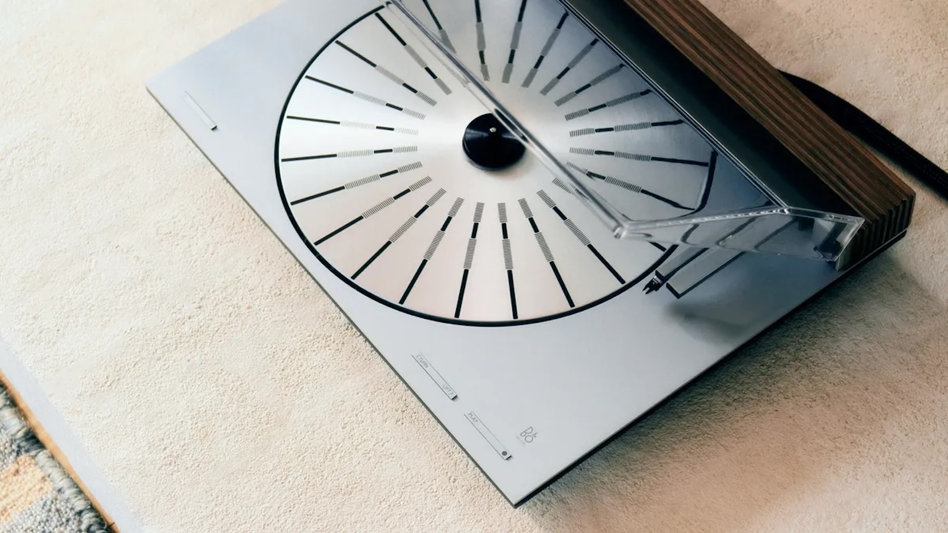 Bang and Olufsen Beosystem 3000c viewed from above