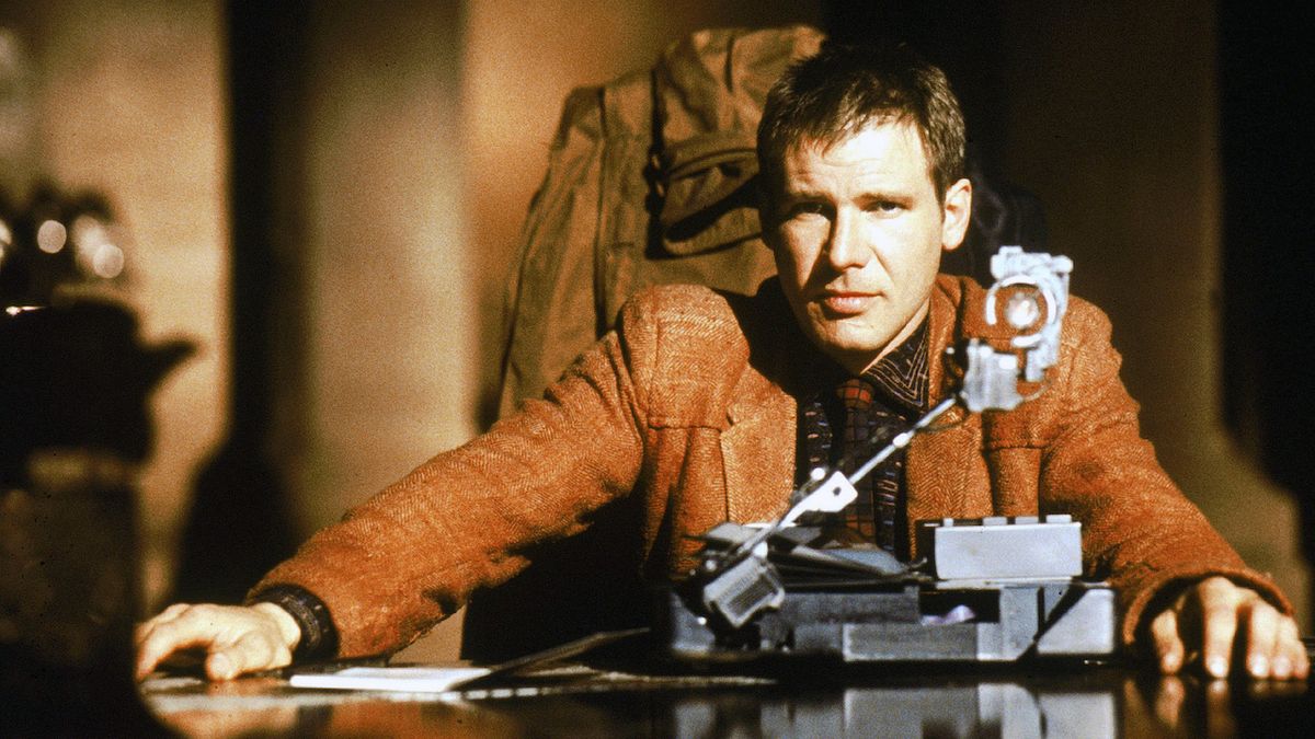 Harrison Ford in Blade Runner