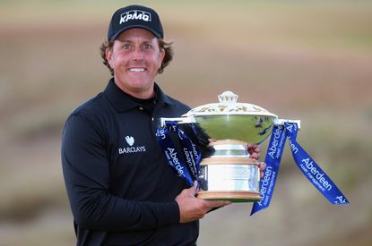 Phil Mickelson defends Scottish Open