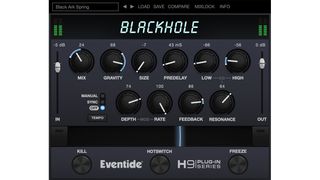 Best reverb plugins: Eventide Blackhole