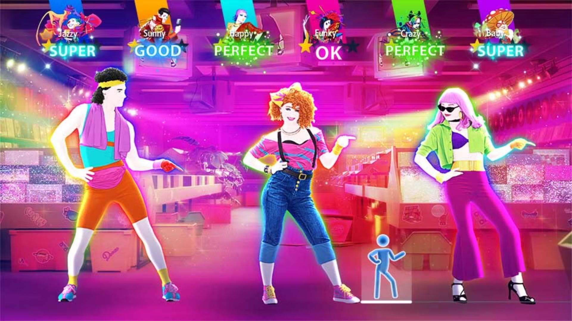 Just Dance 2024 in game characters