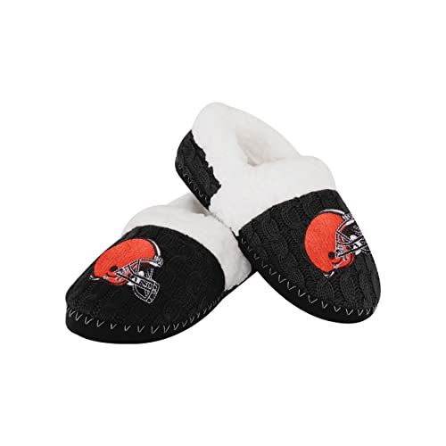 Cleveland Browns Womens Team Moccasin Slipper