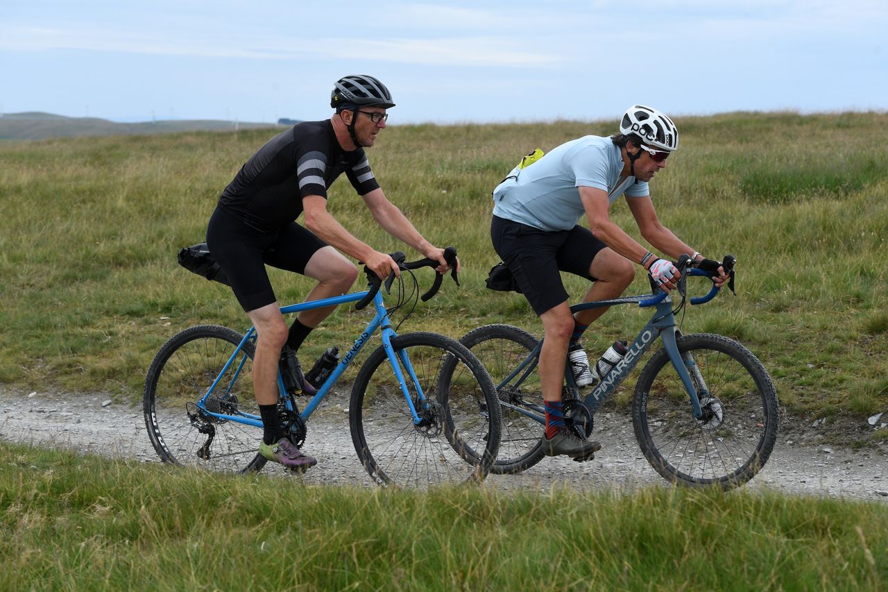 Steel and carbon frame gravel bikes have different attributes