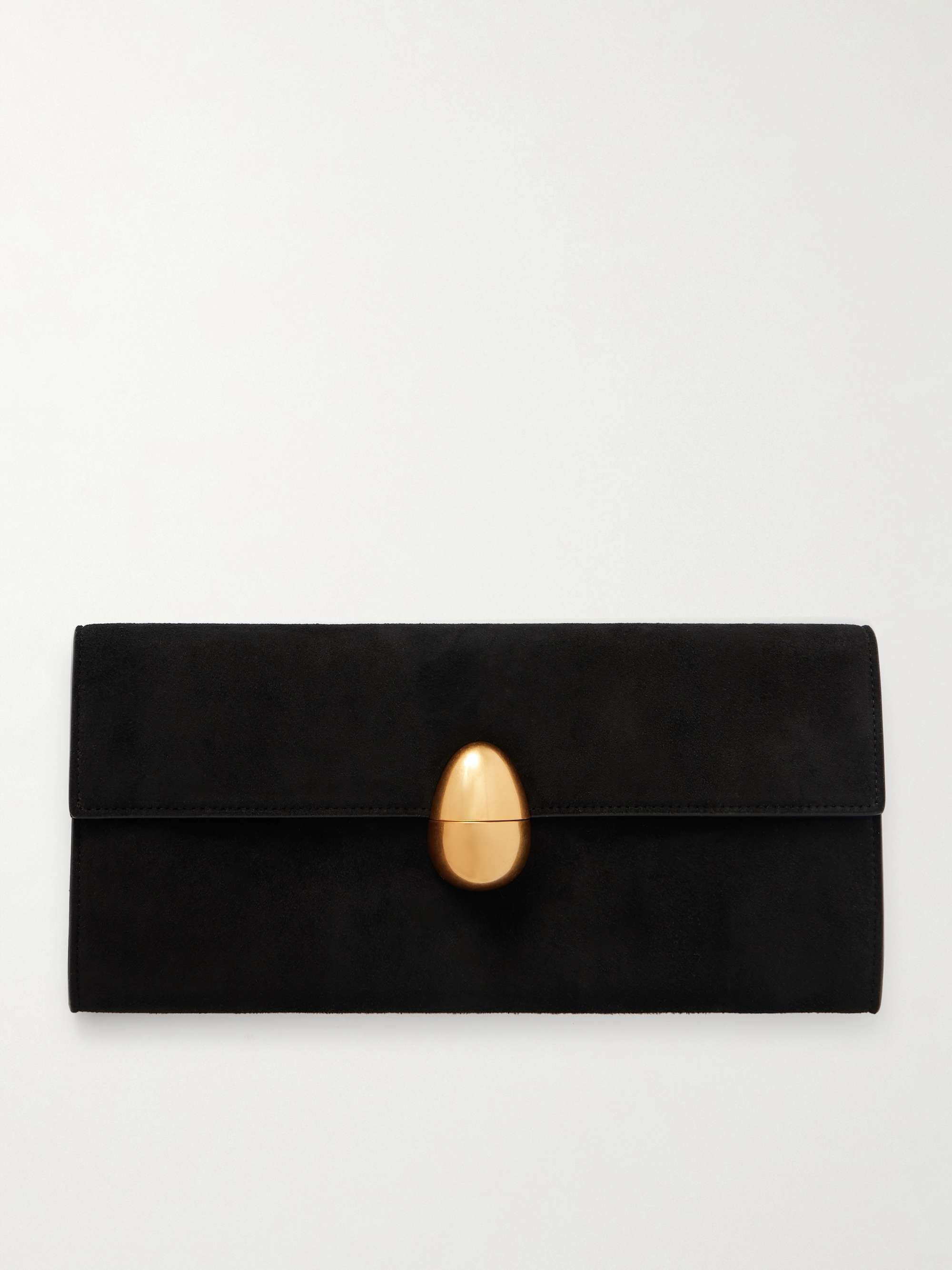 Phoenix Suede Clutch