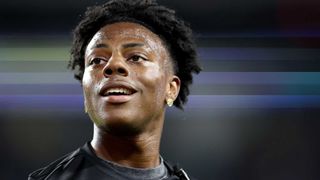 YouTuber IShowSpeed at a football match