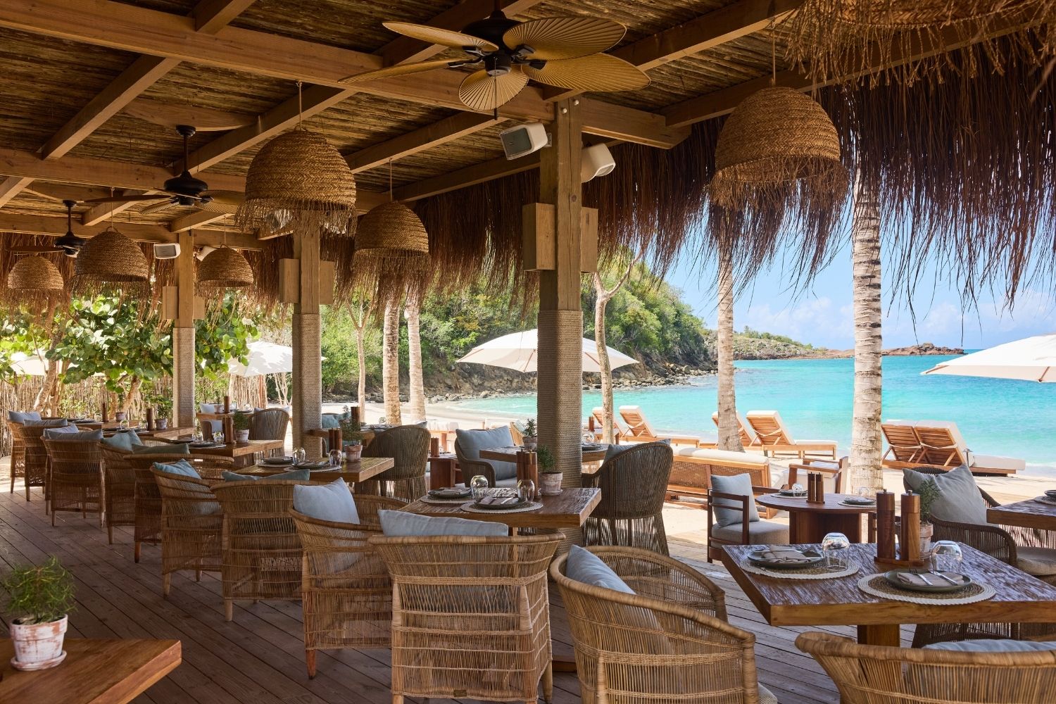 Hermitage Bay Antigua review - the beach club