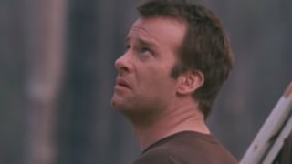 Thomas Jane as David at the ending of The Mist