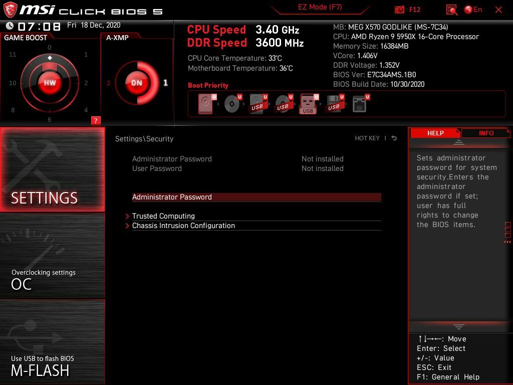 MSI X570 Godlike