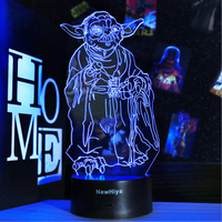 3D Yoda night light | $16.99