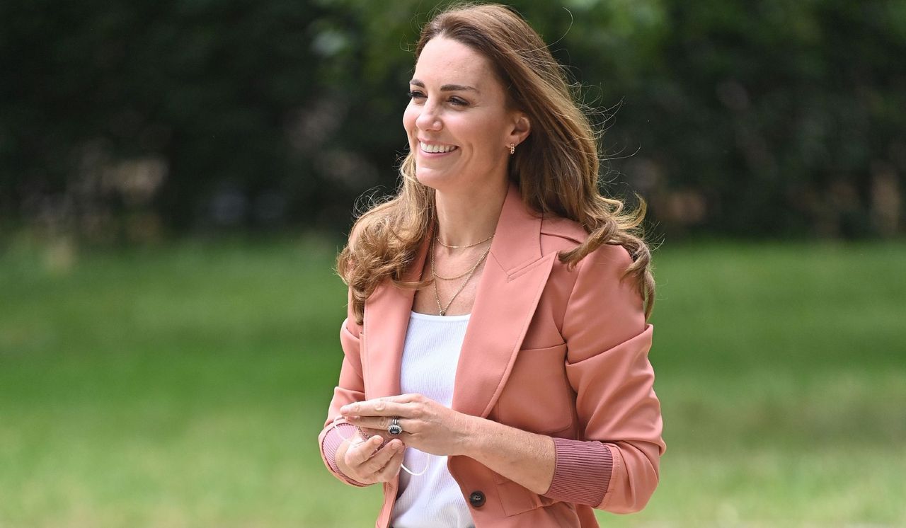 Catherine, Duchess of Cambridge arrives to visit &#039;The Urban Nature Project&#039; at The Natural History Museum on June 22, 2021 in London, England.