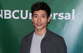 Manny Jacinto attends the 2020 NBCUniversal Winter Press Tour