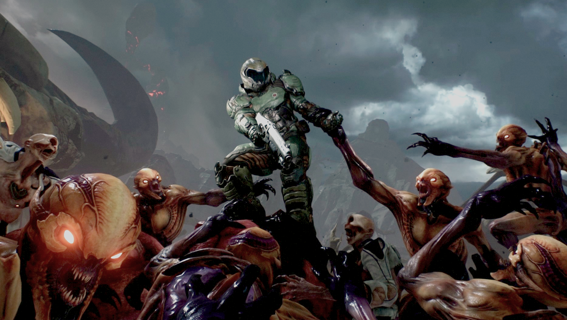 doom 4 fan art