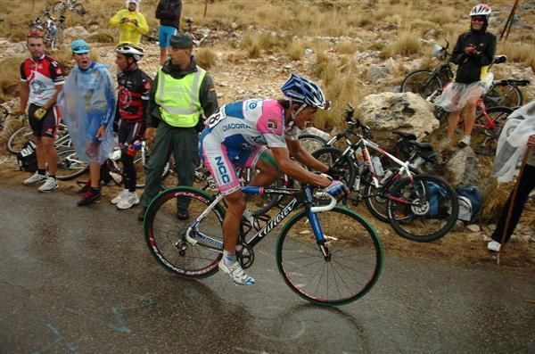 Paolo Tiralongo (Lampre-NGC) is his team's best placed rider overall
