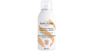hand sanitisers Sanctuary Spa Antibacterial Hand Gel Spray, £5, Lookfantastic