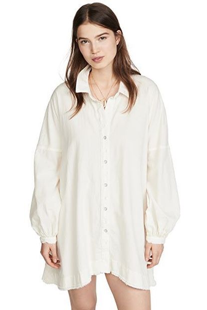 Free People Whistler Button Down Dress