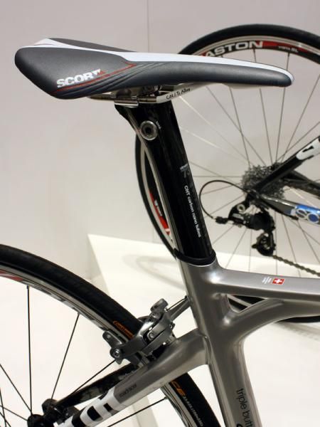 The 2010 SL01 also gets BMC's clever Angle Lock seatpost design for easier adjustments and a slick appearance.