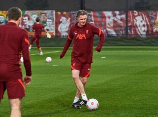 What is the EPG Cup? Steve McManaman of the Liverpool Legends during a training session at AXA Training Centre on March 25, 2022 in Kirkby, England. (Photo by LFC Foundation/Liverpool FC via Getty Images)