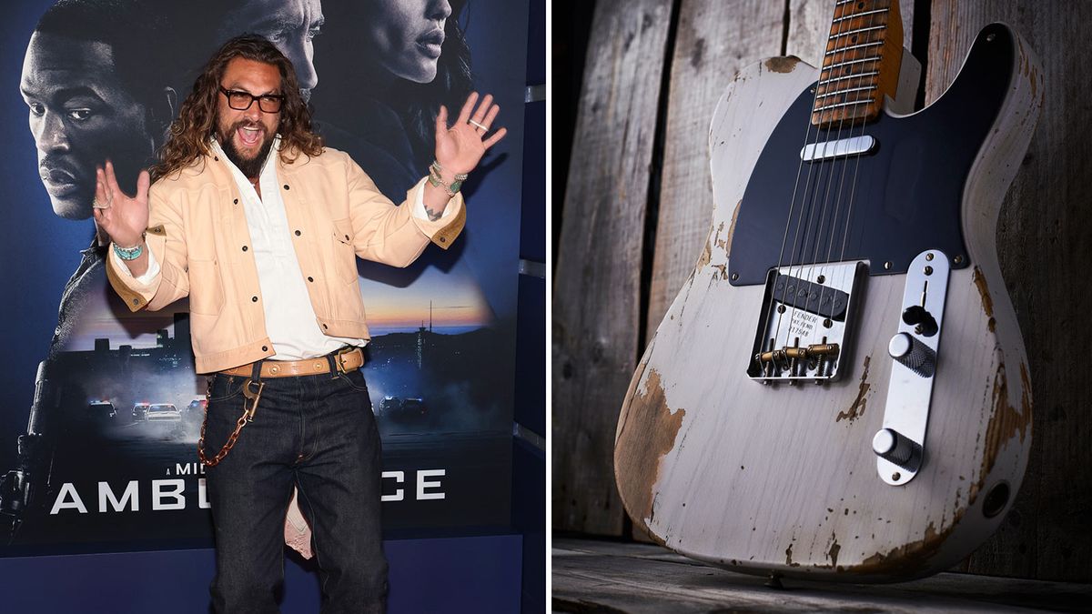 Jason Momoa discusses his love of the Fender Nocaster