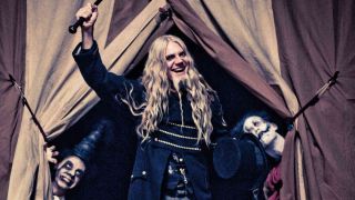 Nightwish on the set of the Imaginaerium movie