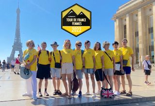 Former women pros and cycling pioneers at the 2022 Tour de France Femmes