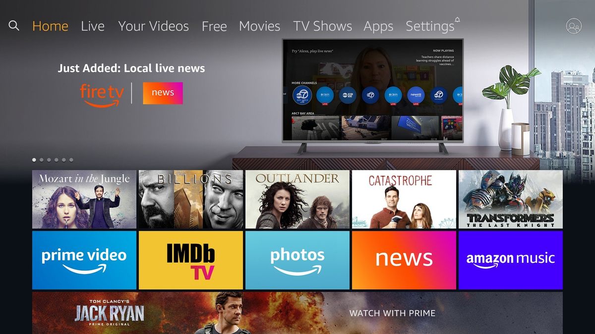 Amazon Fire TV Local Live News