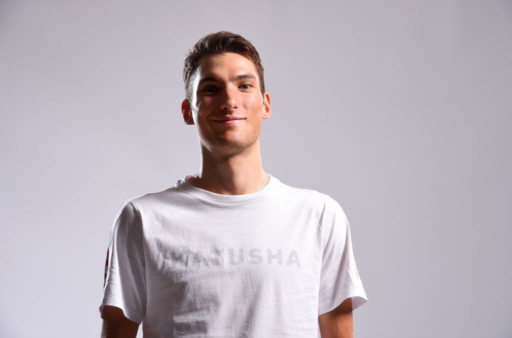 Sven Erik Bystr&oslash;m in the casual Katusha clothing