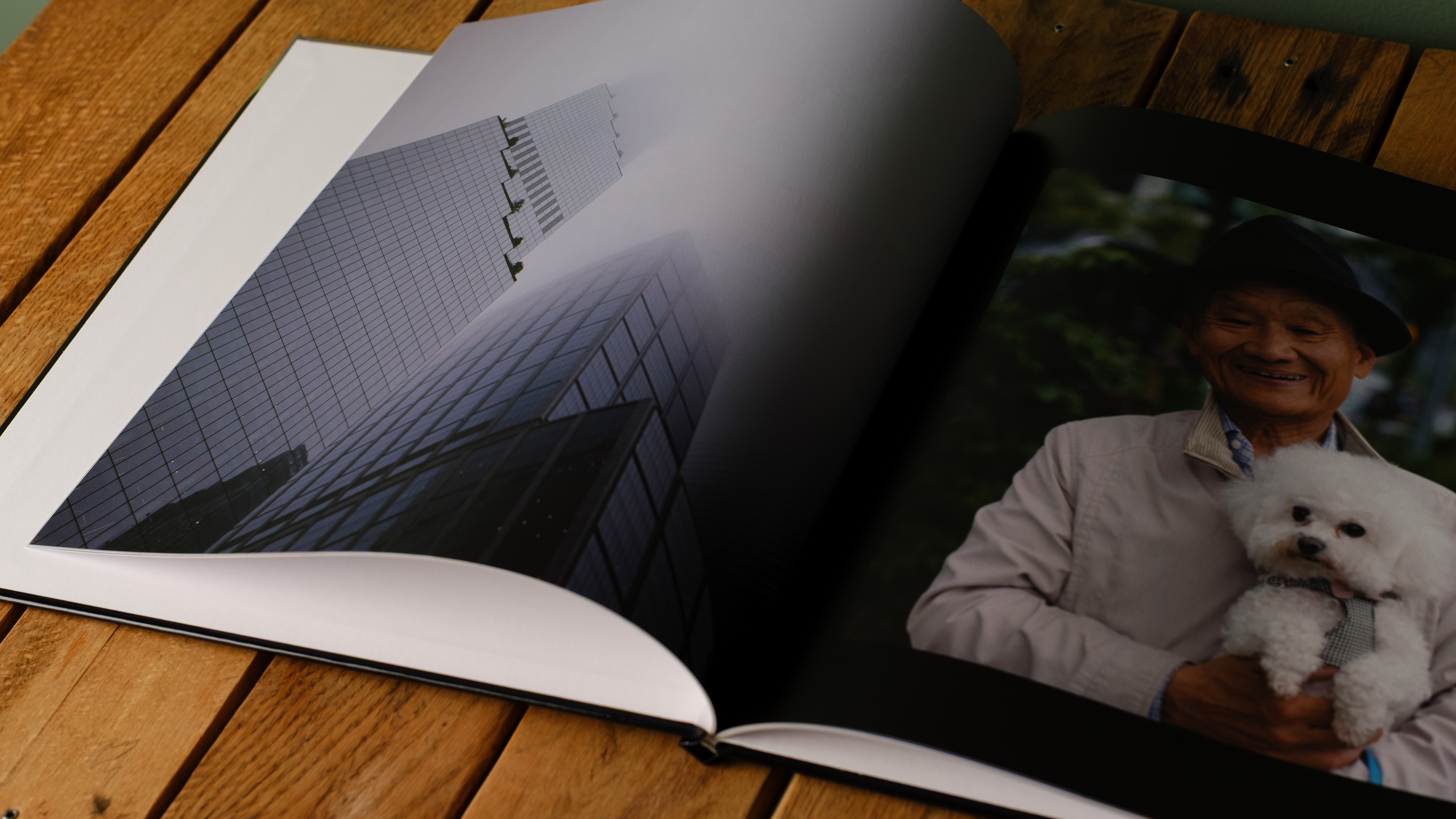 The Whitewall coffee table photo book on a desktop