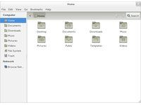 GNOME 3 Nautilus - Fedora 16