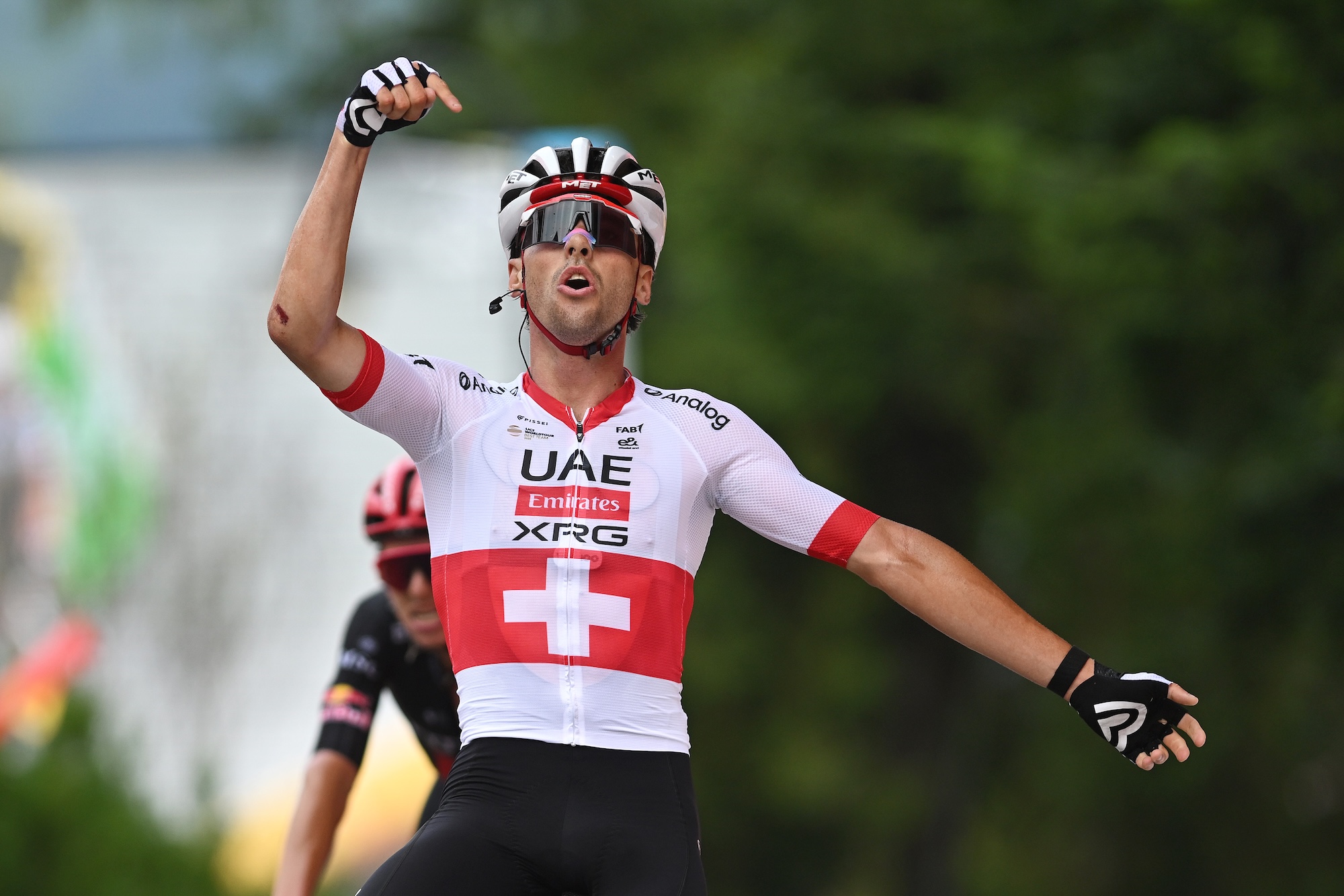 Tour de Pologne: Jan Christen overcomes late acceleration by Marco Brenner to win stage 5 to Kocierz Resort summit