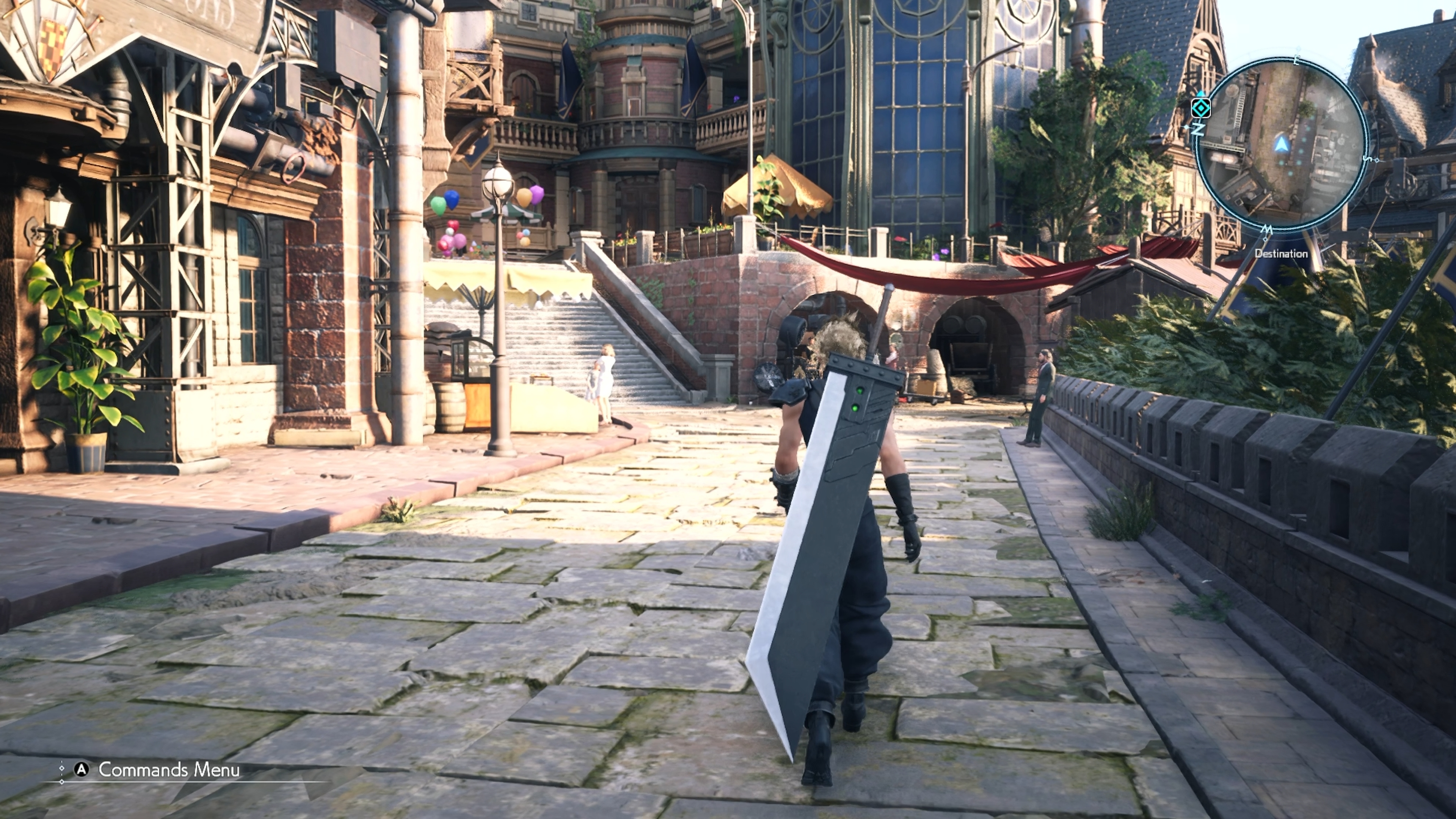 A screenshot of Final Fantasy 7 Rebirth running on Nintendo Switch 2.