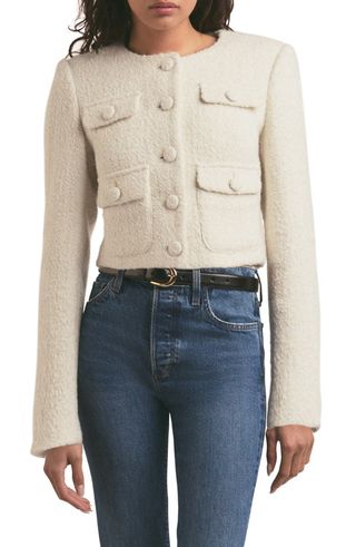 The Emily Bouclé Crop Jacket