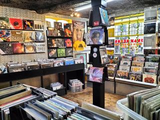 Casbah Records shop inside