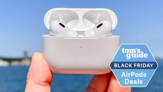 Apple AirPods Pro 2 with deals tag