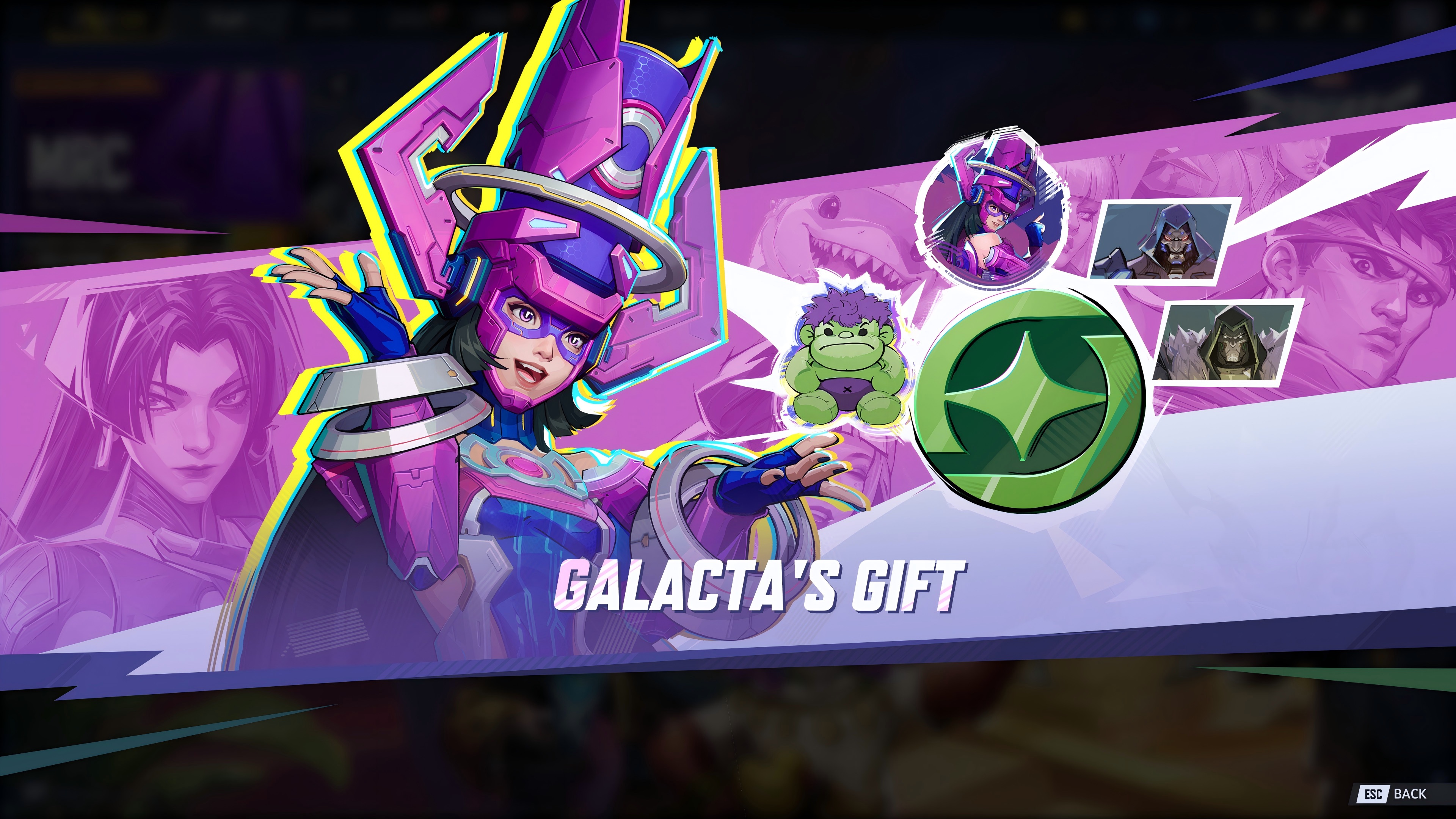 Galata's Gift event showing rewards that can be won