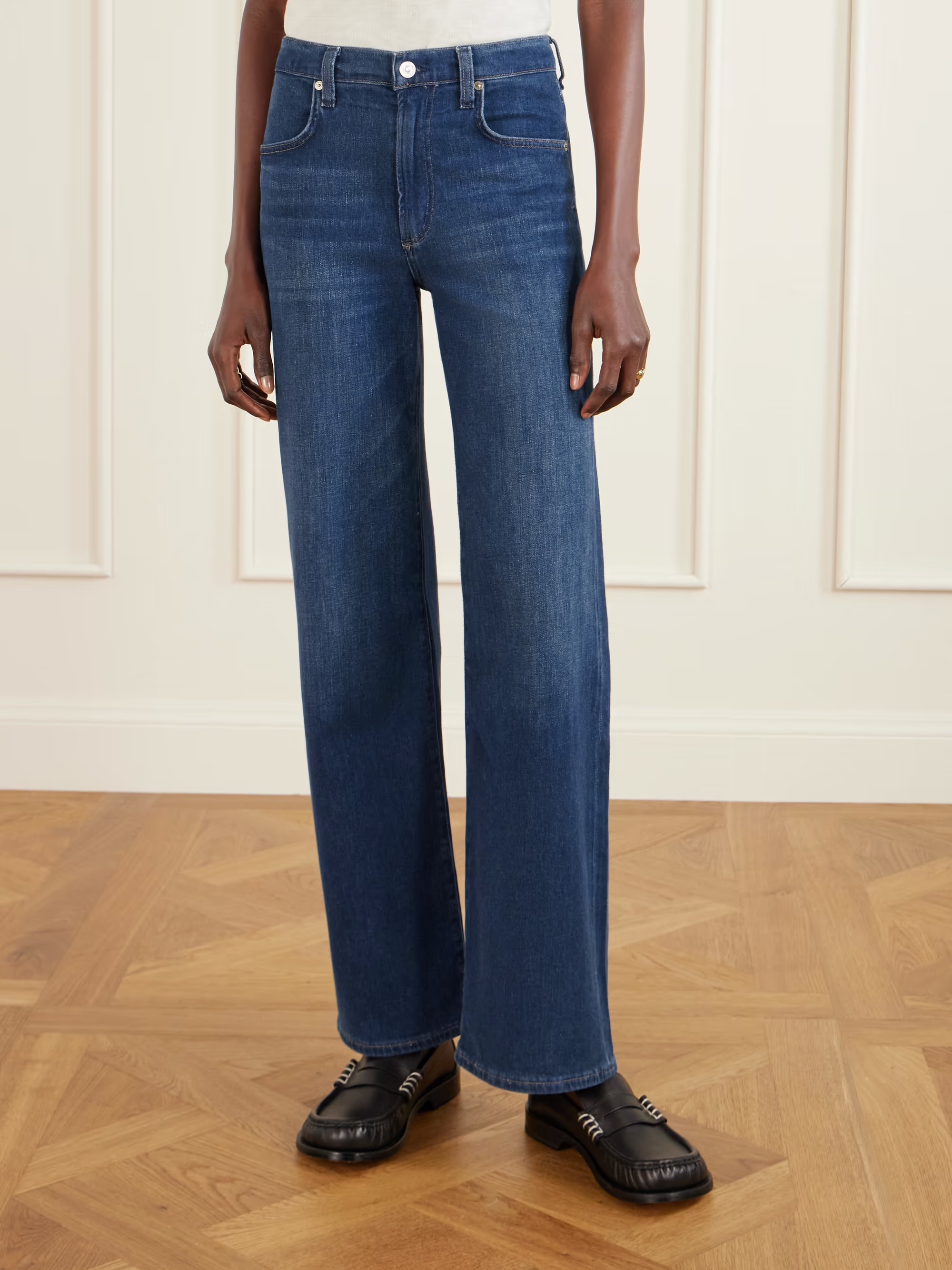 Citizens of Humanity, Annina Mid-Rise Staight-Leg Jeans
