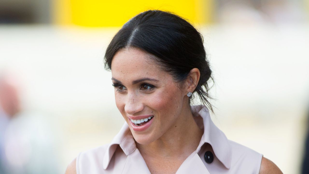 bun hairstyles Meghan Markle