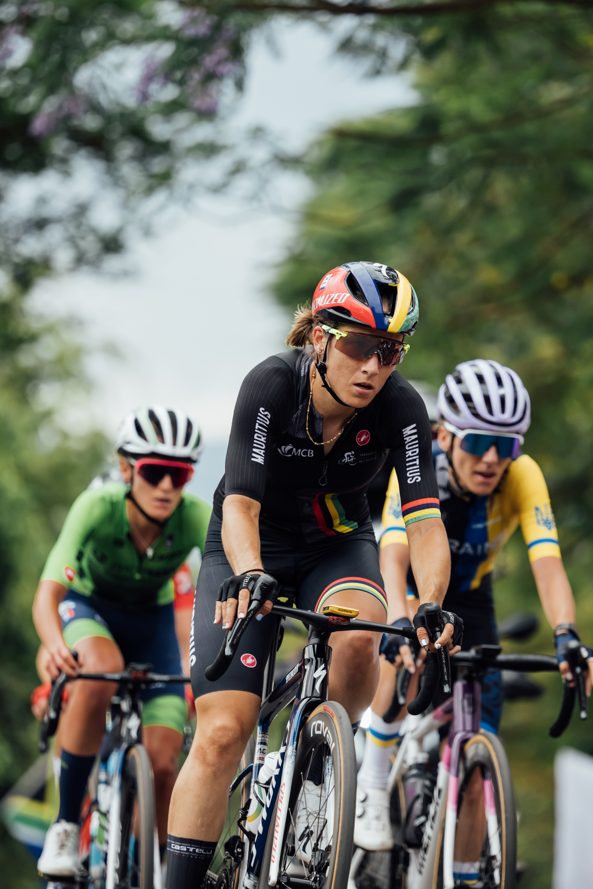Kim Le Court-Pienaar (Maurice) en el Campeonato Mundial de UCI Road 2025